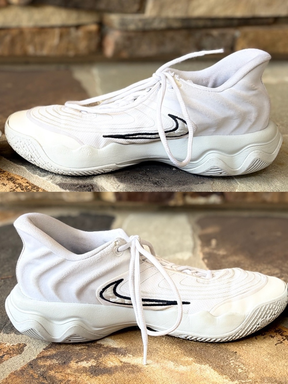 Nike Giannis Immortality 4 “Humility” Men’s Size 8.5 - White/Black/Pure Platinum